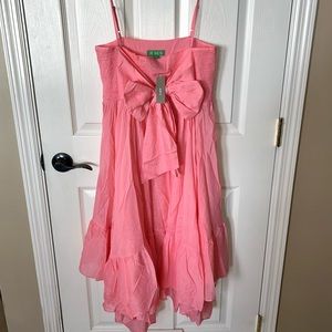 J. Crew Cotton Voile Bow Front Beach Dress 🎀
